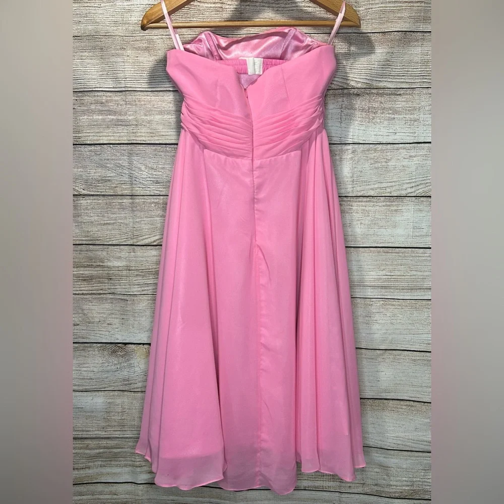 Bridesmaid or Prom Dress Pink Handmade in Vietnam size Medium Bin 0 - Picture 11 of 12